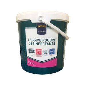 Metro PROFESSIONAL Lessive en poudre désinfectante 9.75 kg, 150 lavages