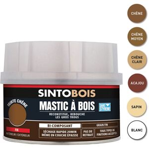 Mastic à bois SINTOBOIS fin sapin 570g - SINTO -