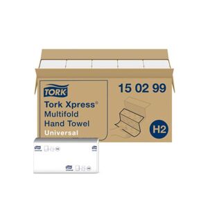 Non communiqué Lot de 20 paquets essuie-mains TORK Xpress doux - interfoliés - Universel - 150299 - Publicité