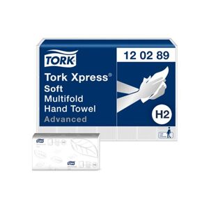 Non communiqué Lot de 21 paquets essuie-mains TORK Xpress doux - interfoliés - Qualité supérieure - 120289 - Publicité