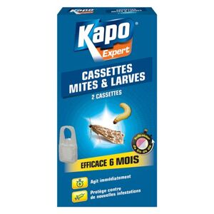 Non communiqué Kapo Cassettes Mites Larves X2 - Publicité