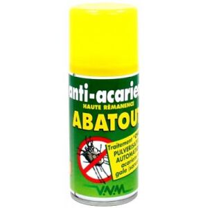 Abatout anti acariens choc 210ml - Publicité