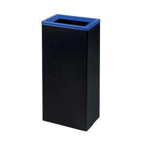 Axess Industries poubelle de tri sélectif en acier   coloris bleu