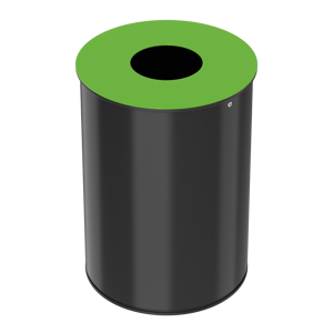 Axess Industries poubelle de tri sélectif petit volume   volume 30 l   coloris vert