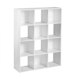 Blancheporte Meuble de rangement ORIGAME – 12 cases - BlancheporteUn meuble bibliothèque très moderne par son jeu de cases avec et sans fond qui apporte un côté graphique. On adore sa finition blanche à la fois intemporelle et actuelle. Ses casiers of