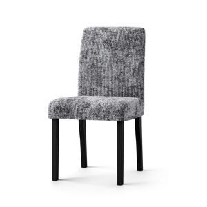 Blancheporte Housse bi-extensible microfibre gaufrée léopard spéciale chaise - Blancheporte Gris housse de chaise