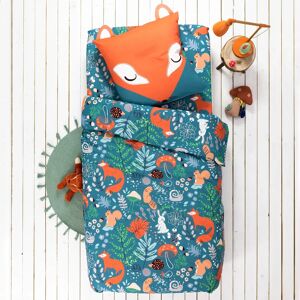 Linge de lit enfant imprime Champy en coton biologique() - Taie D