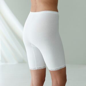 Panty Basic+ indeformable coton stretch - 54 - Blanc - SloggiAdapte a toutes les tailles, le panty indeformable Basic de Sloggi® vous apportera le confort et la chaleur que vous attendez...La delicatesse en plus avec ses finitions galons de dentelle a