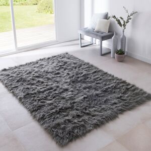 Blancheporte Tapis poils longs - BlancheporteHyper confortable, tendance et chaleureux, ce tapis à poils longs trouvera vite sa place dans votre intérieur. Séjour, chambre, couloir ou entrée ? A vous de choisir.Tapis : 50x80cmGris