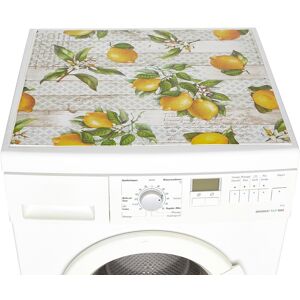 Blancheporte Tapis protection électroménager motif citrons - BlancheporteFini les rayures et la poussière, bonjour le joli motif ! Ce tapis imprimé de citrons bien jaunes égaiera et protègera le dessus de votre machine à laver, lave-vaisselle, frigo…Tapis