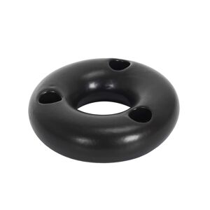 Blancheporte Bougeoir rond 3 bougies - céramique noire - BlancheporteUne forme toute ronde, simple et élégante, ce bougeoir en céramique noire comporte 3 emplacements pour des bougies chandelle. Un porte-bougies idéal pour décorer un chemin de table qui i