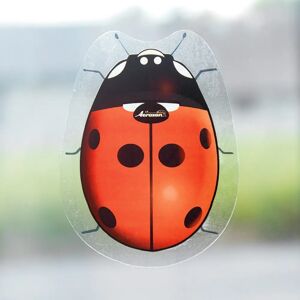 Coccinelle adhesive anti-insectes - lot de 4 - BlancheporteInnocemment poses sur la fenetre, se cachent de redoutables tue-mouches. Ces stickers en forme de coccinelles contiennent un appat qui tue aussitôt les mouches.Lot de 4Coccinelle