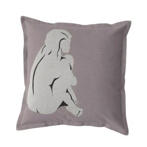 Blancheporte Coussin imprimé femme assise de dos - BlancheporteCoup de coeur pour sa teinte poudrée et son dessin façon fusain... Ce coussin imprimé d'une femme de dos crée une ambiance délicate parfaite pour s'essayer au style boudoir ou à l'inspiration 