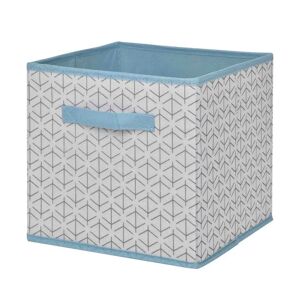 Cube rangement tissu pliable - lots - BlancheportePermet de ranger, de trier, toutes vos affaires en toute simplicite. Ce cube de rangement s'integre parfaitement a toutes les pieces pour un amenagement dans le salon, la chambre, le dressing... Lot de 2Bl