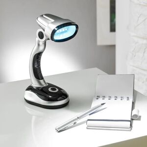 Lampe led - BlancheporteUltra pratique, cette lampe de bureau est aussi ultra mobile. Sans fil, elle peut s'utiliser comme une lampe torche, indispensable en cas de panne de courant. Ses 12 LED diffusent une puissante lumiere.UniteUnique