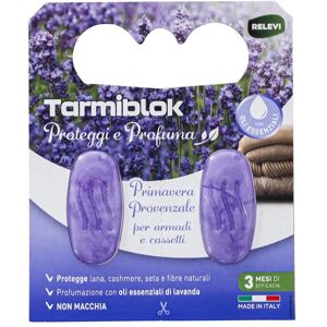 Antimite gel parfume - lot de 4 - BlancheporteRepulsif pour mites tres efficace au parfum de lavande ou de geranium, rapide et facile a utiliser dans les armoires et les tiroirs.Lot de 4Bleu