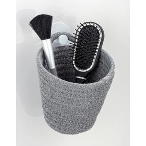 Petit panier de rangement salle de bain - BlancheporteChic et pratique, ce petit panier de rangement vous permettra d'avoir vos produits cosmetiques ou vos accessoires a portee de main dans votre salle de bain ! Craquez pour son look elegant de sobriete e