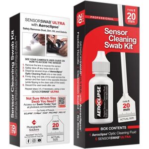 PHOTOSOL Sensor Cling Swab Kit avec 6 SSU 20mm et 15ml Aeroclipse