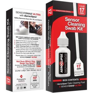 PHOTOSOL Sensor Cling Swab Kit avec 6 SSU 17mm et 15ml Aeroclipse