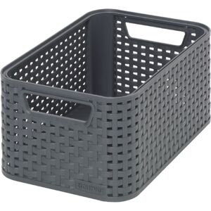 Curver STYLE S Boite de rangement 28,5 x 13 x 19,4 cm anthracite 03614-308