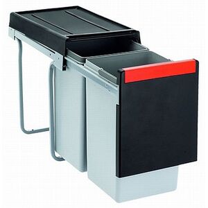 Franke POUBELLE CUBE 30 2 BACS 10/20L MANU Systemes de tri des déchets 134.0039.554