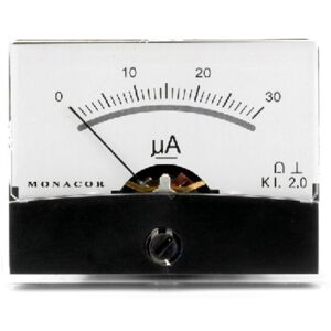 MONACOR PM-2/30UA Galvanomètres à bobine mobile - Petits assistants et appareils de mesure
