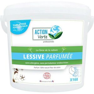 Action Verte Tablettes De Lessive Linge En Seau ParfumÃ©es Ecocert 32 Kg - Publicité