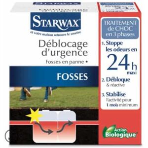 Déblocage d’urgence fosse Starwax