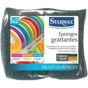 Éponges grattantes Starwax