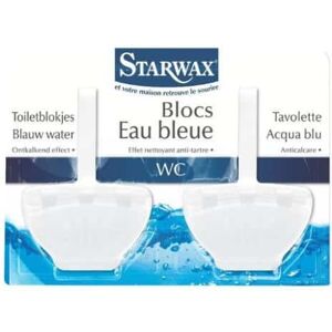 Blocs eau bleue Starwax - Publicité