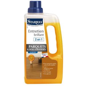 Entretien brillant parquet Starwax