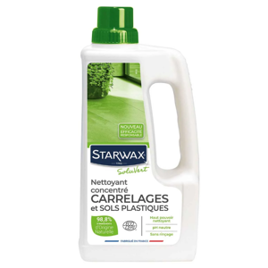 Nettoyant concentre pour carrelages et sols plastiques Ecocert STARWAX