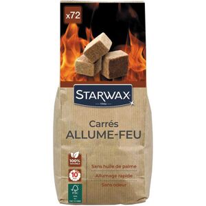 Carrés Allume-feu Starwax