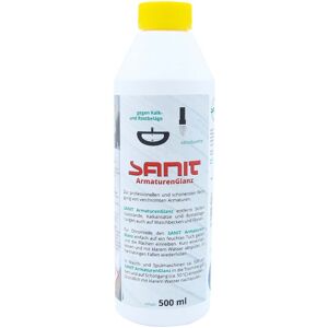 Sanit ArmaturenGlanz 3011 500 ml, bouteille, contre les depôts de calcaire et de rouille