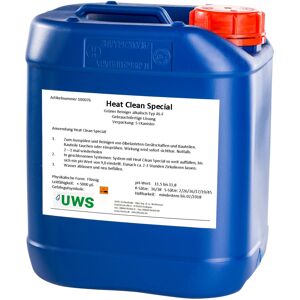 UWS Heat Détergent 100076 alcalin, pour envasement, bidon de 5 l