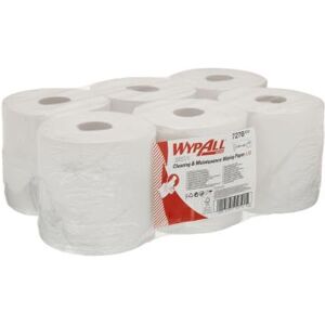 Papier d'essuyage à dévidage central L20 Wypall - double épaisseur - 400 feuilles - 38 x 19,5 cm - blanc