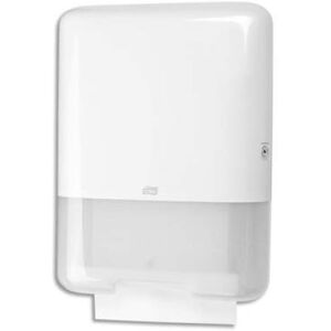 Distributeur essuies mains Tork H3 en ABS blanc - semi-transparent - jusqu'à 400 feuilles