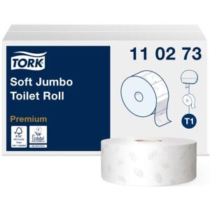 TORK Papier toilette grand rouleau Jumbo, 2 plis, blanc - Publicité