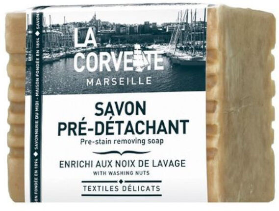 La Corvette Marseille Savon Détachant Noix de Lavage 250g