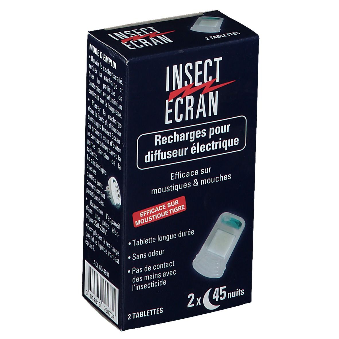 Insect Ecran Recharge pour diffuseur électrique pc(s) restant(s)