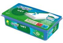 Swiffer Wet Lingettes nettoyantes, recharge, contenu: 12 - Lot de 4