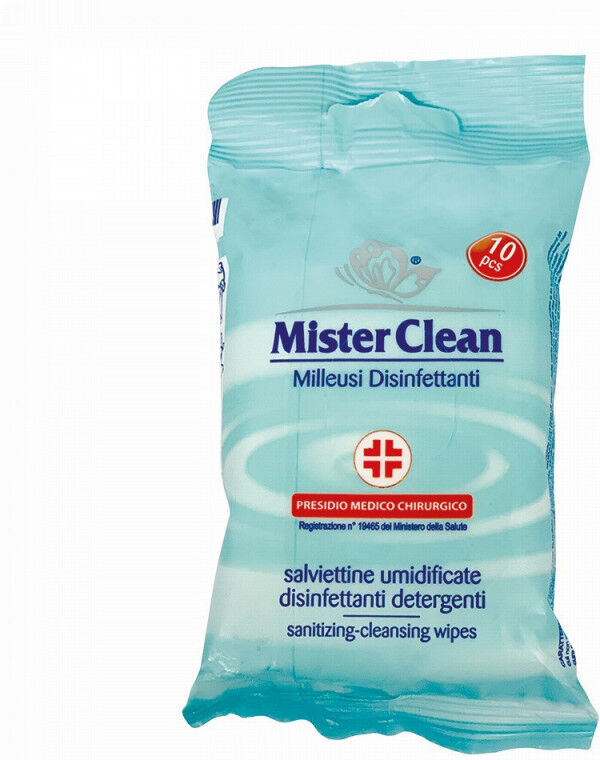 LINGETTES NETTOYANTES POCKET 'MISTER CLEAN'