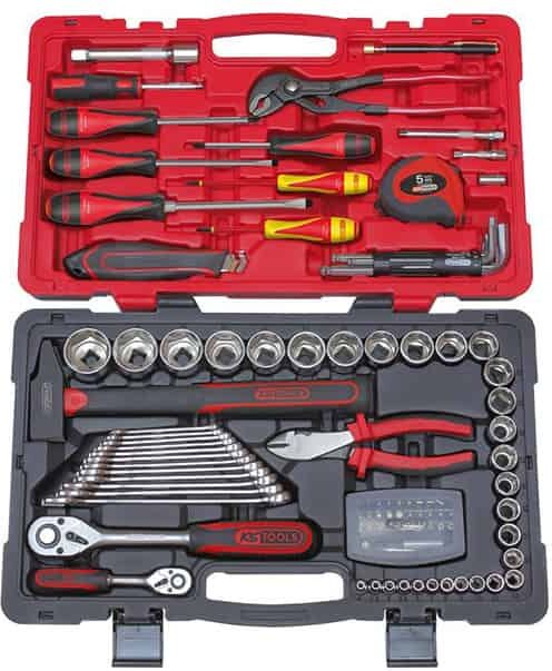 KS TOOLS Coffret douilles et accessoires ULTIMATE 1/2-1/4", 101 - 922.0701"