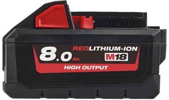 MILWAUKEE Batterie 18V 8Ah M18 HB8 - 4932471070