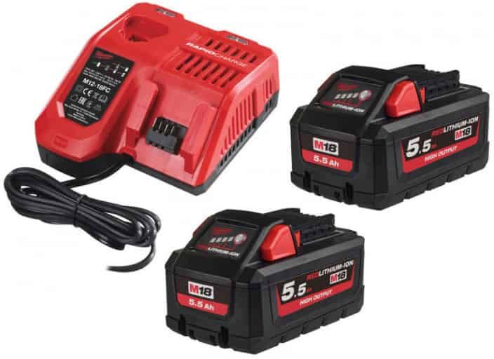 MILWAUKEE Pack M18 HNRG-552 2x18V 5.5Ah High Output - 4933464713