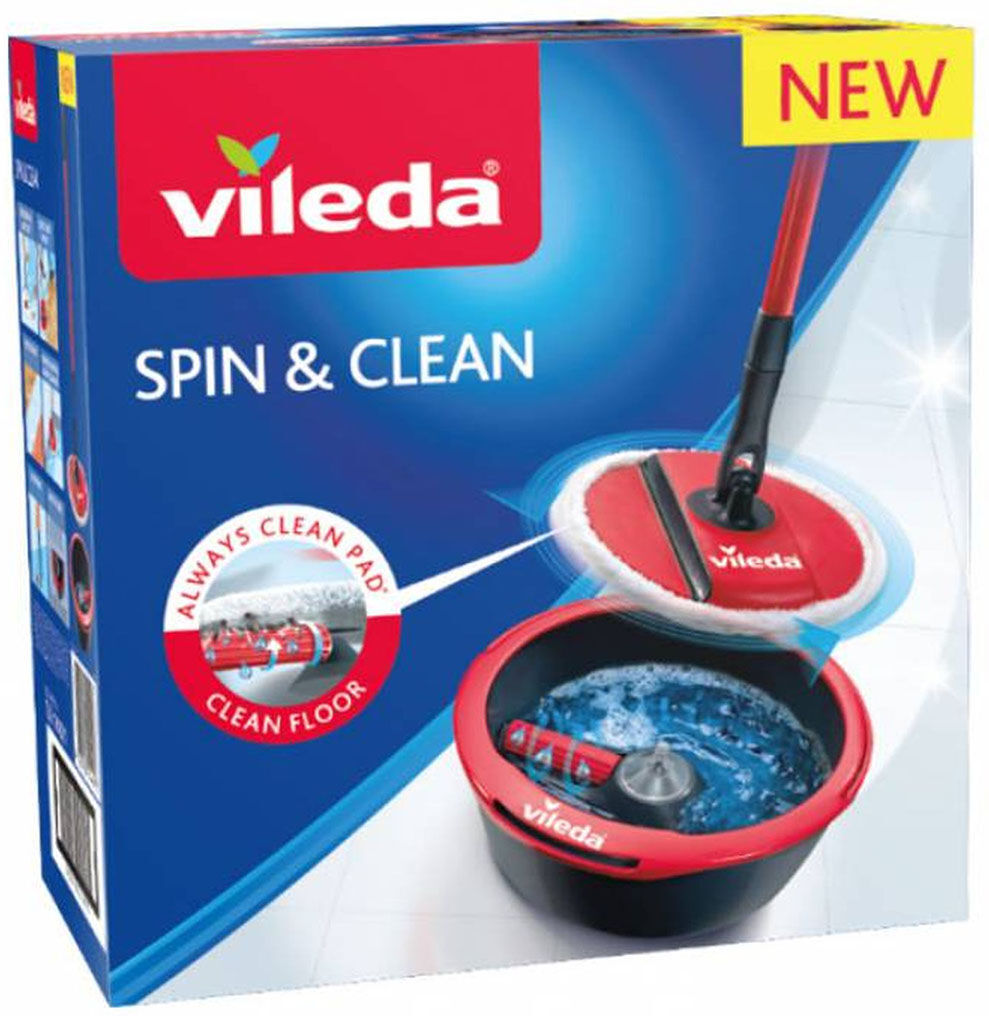 VILEDA Spin &amp;amp; Clean Balai 161821