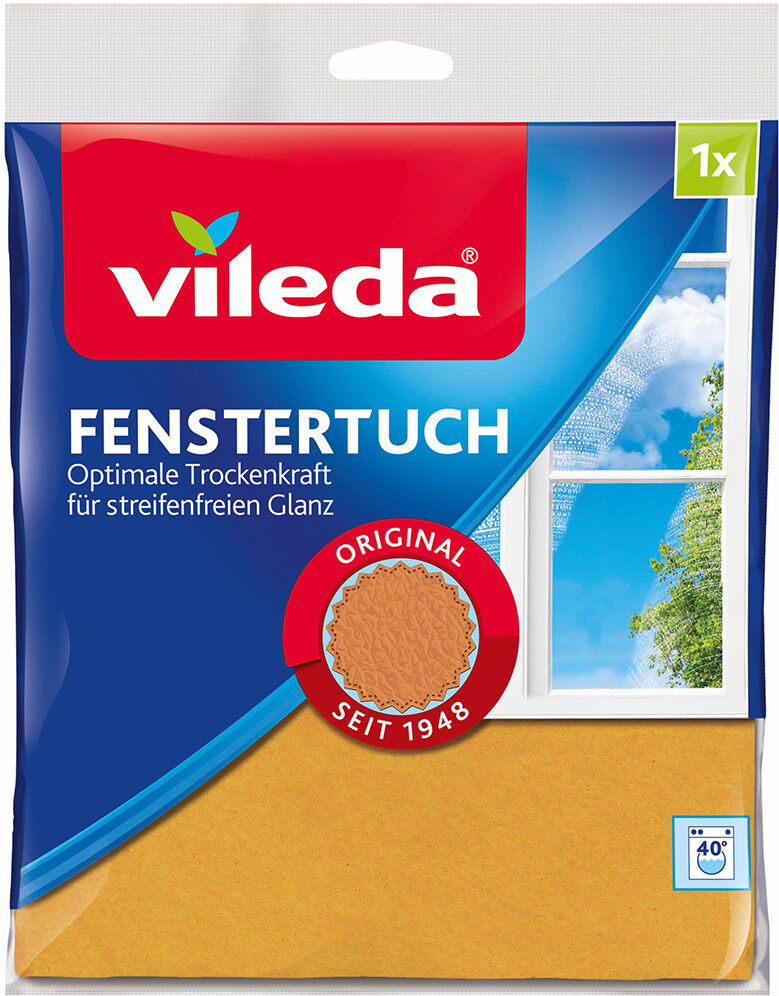 VILEDA Fenetre pucer 30% microfibre, 141327