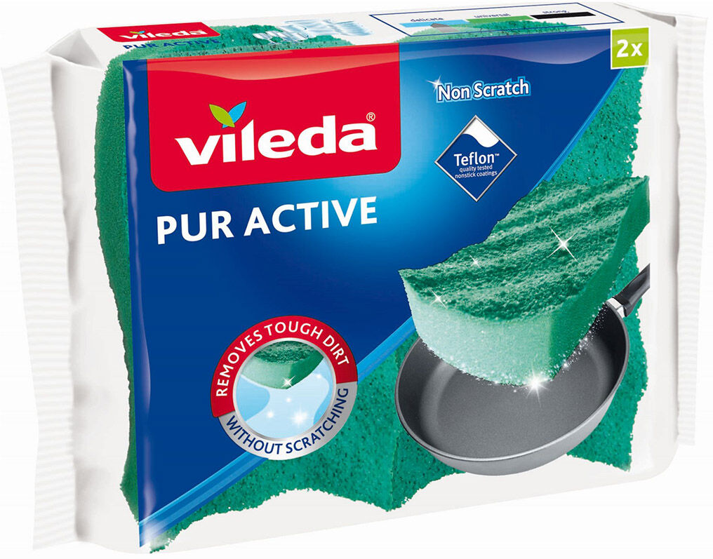 VILEDA PUR Active Éponge 2 pcs. 116509