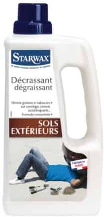 Décrassant dégraissant sols extérieurs Starwax