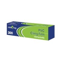 Diversen Cling Film 300mm x 300m Cutter Box FP120
